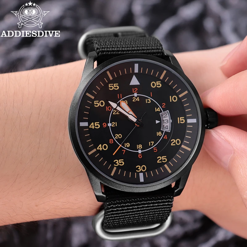 Мужские кварцевые часы addiesdive - Фотография_6
