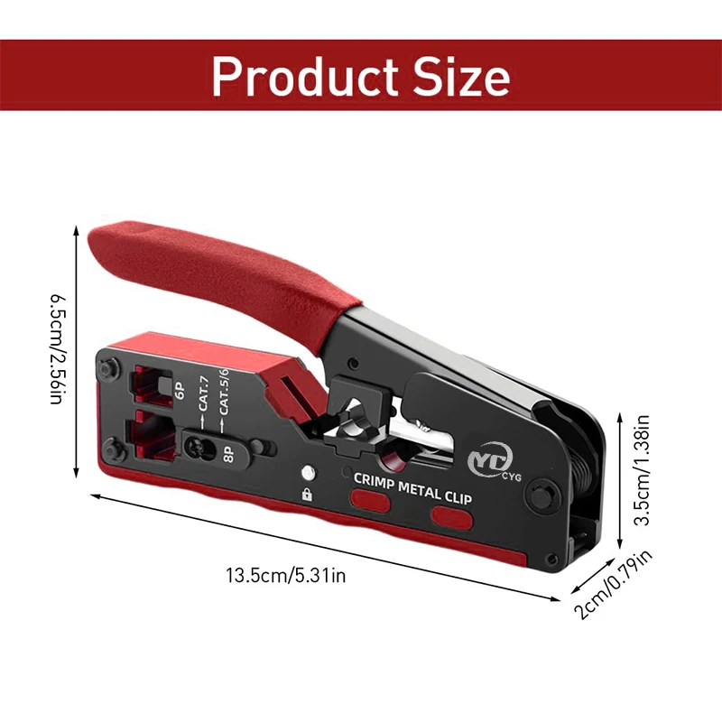 Rj45 rj12 rj11 проходной обжимной - Фотография_6