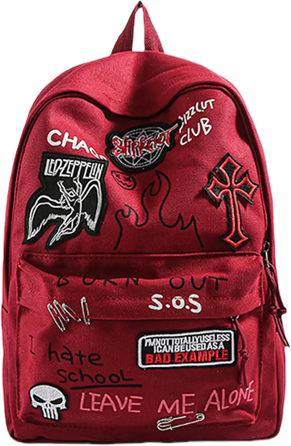 Рюкзак в стиле готический рок для мужчин и женщин