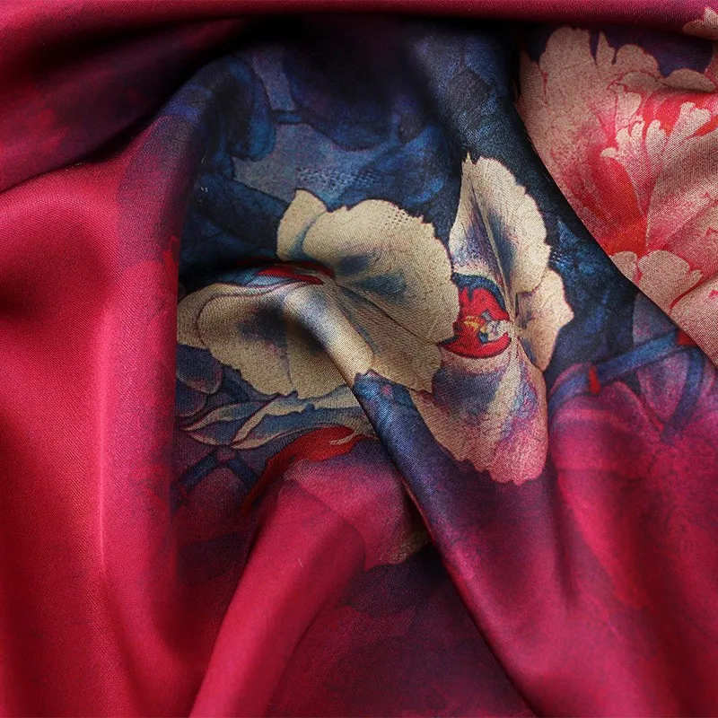 Новая ткань с принтом уксусной кислоты для весеннего платья cheongsam