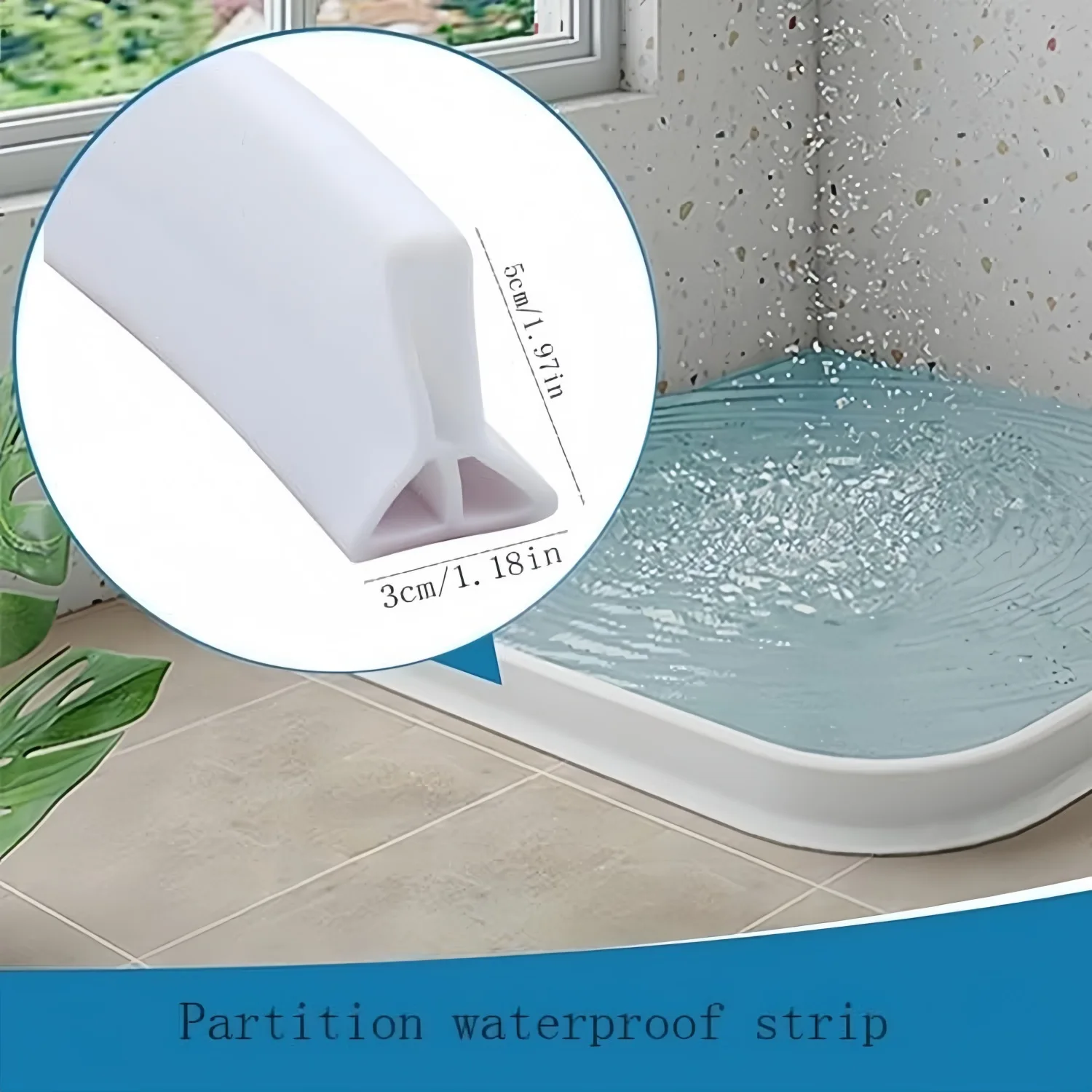 Водозащитный барьер для душа - Фотография_3