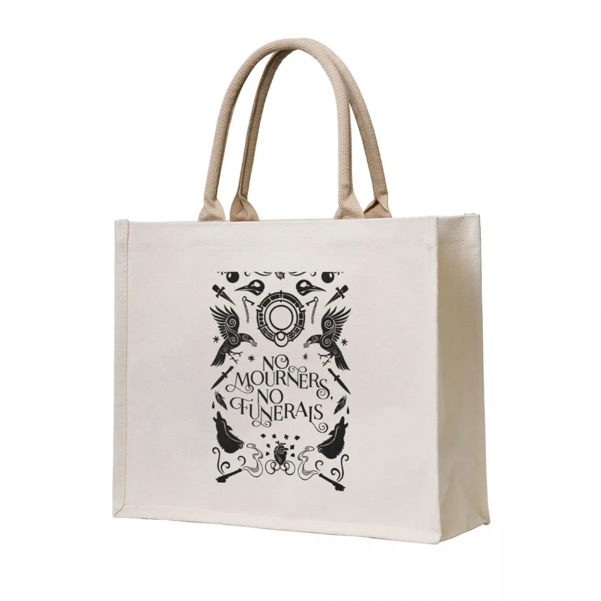 Six of crows no mourners no funerals tote bag