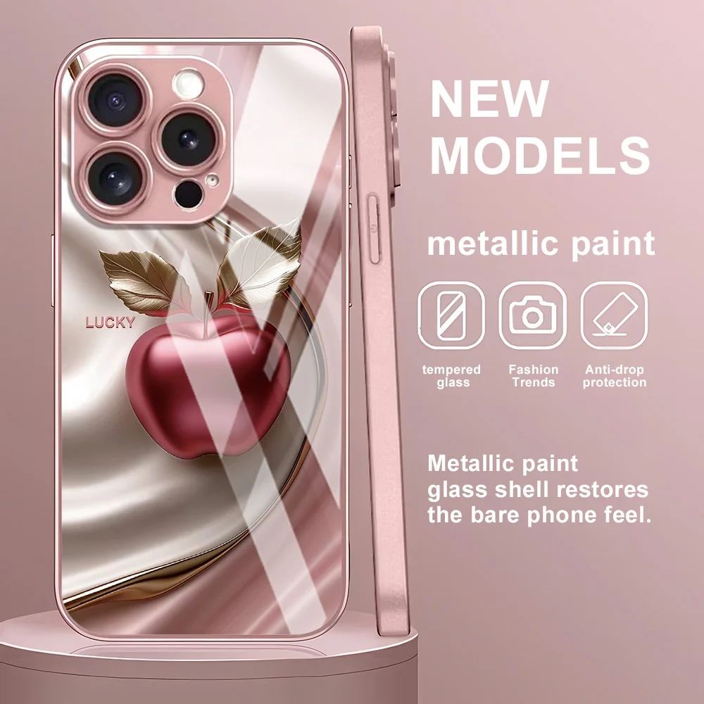 Чехол для телефона из закаленного стекла для iphone 16 pro - Фотография_6