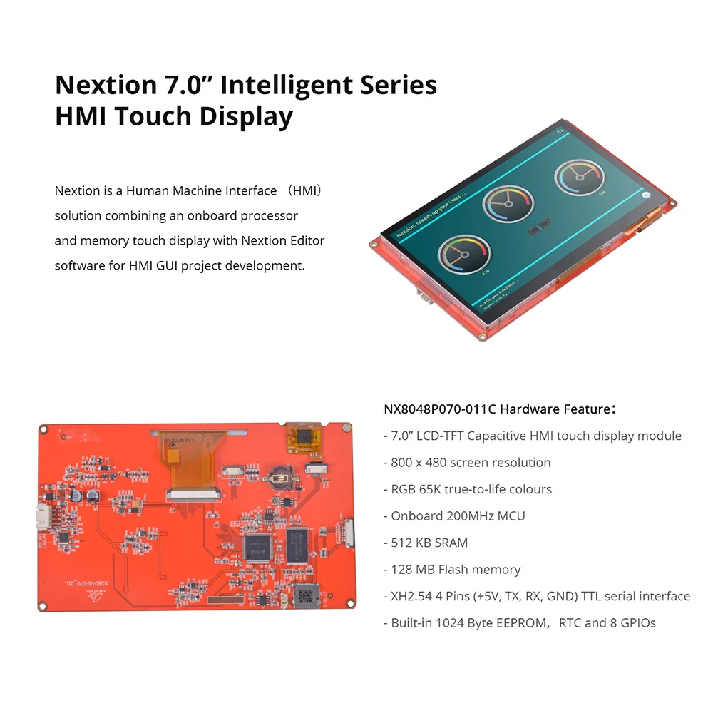 Модуль интеллектуального жк-дисплея nextion 7 - Фотография_2