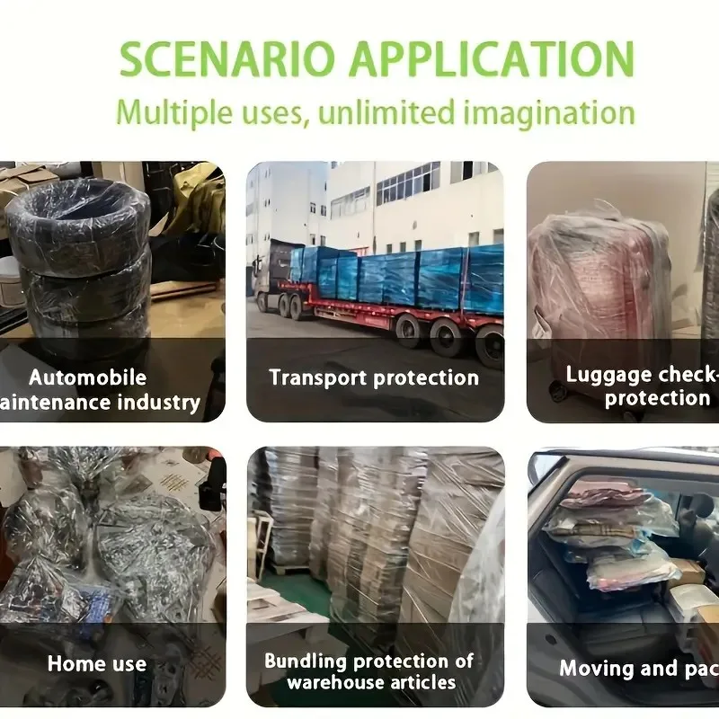 Рулон эластичной пленки из полиэтилена - Фотография_3