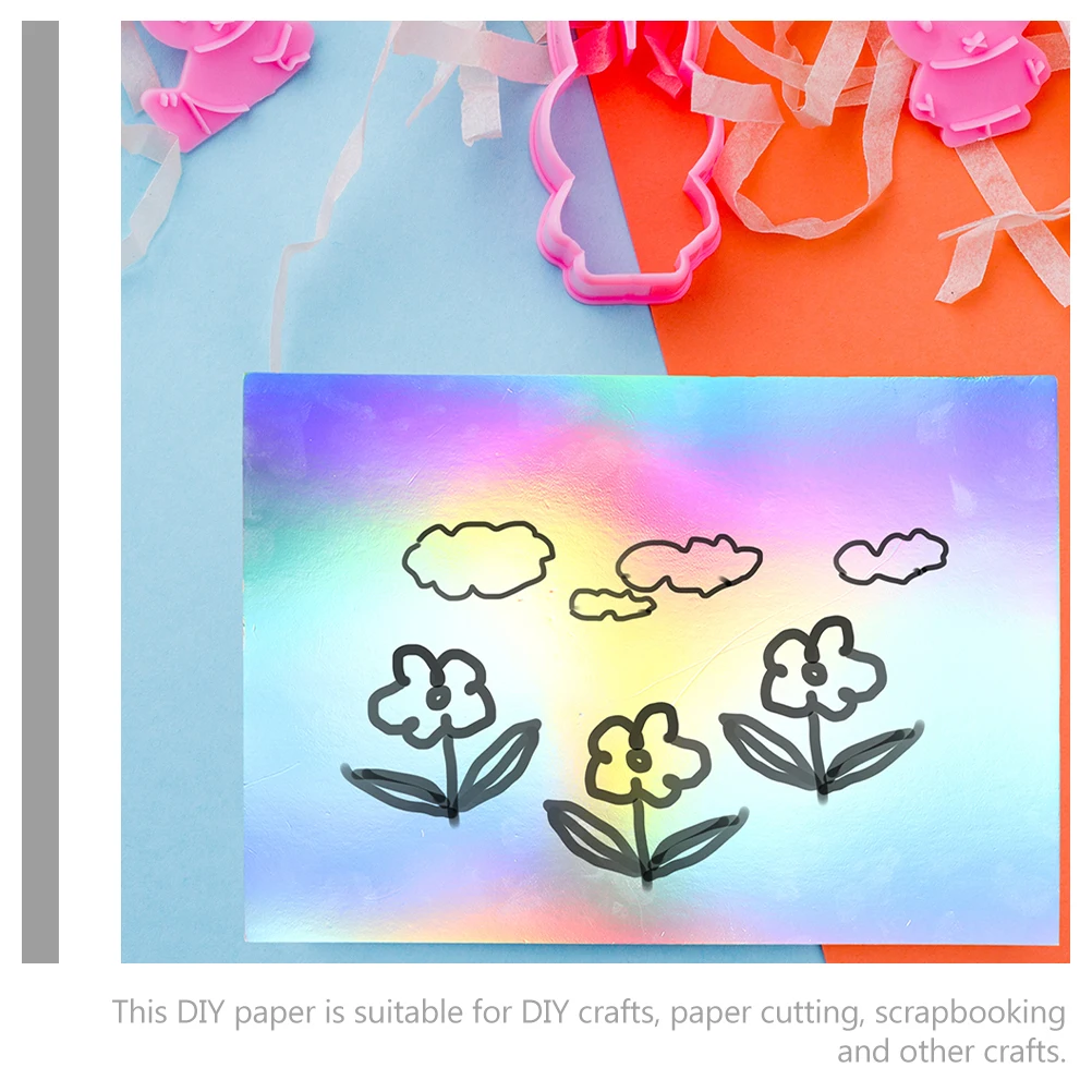 Голографический картон 30x30 см - Фотография_6