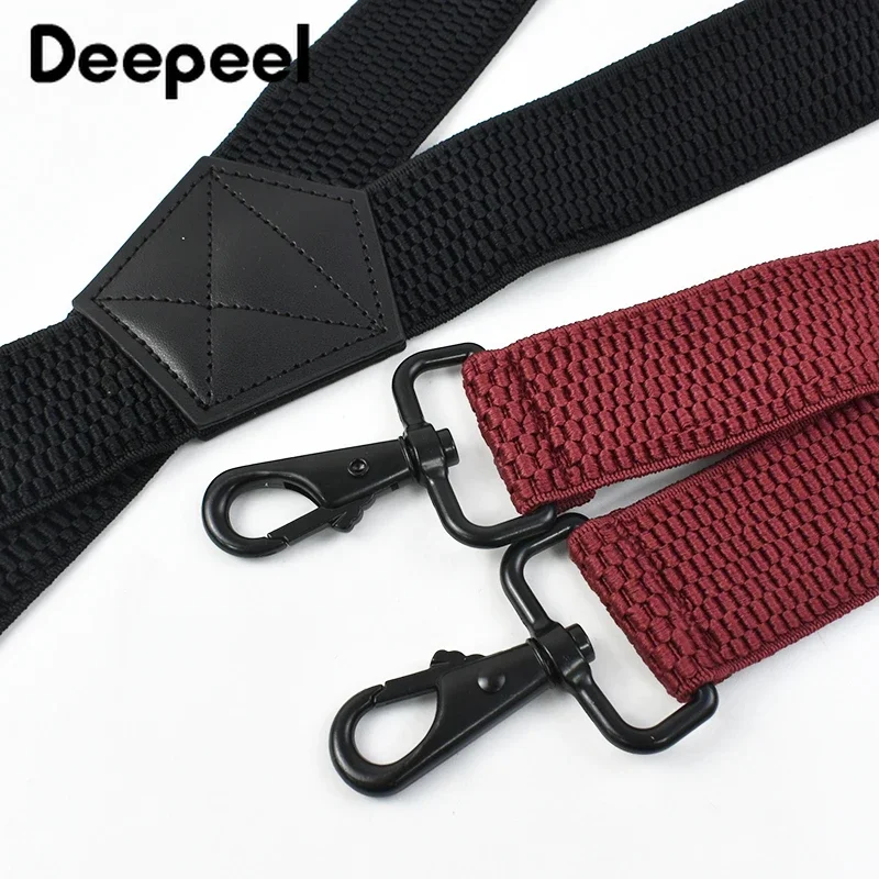Мужские эластичные подтяжки deepeel шириной 3 - Фотография_2