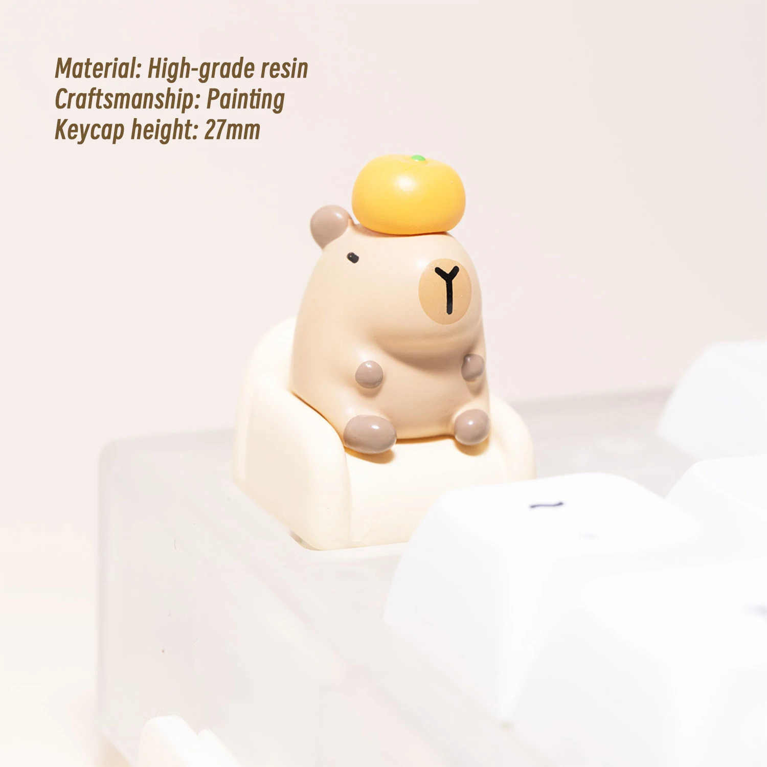 Новый колпачок для клавиатуры capybara animal artisan - Фотография_3