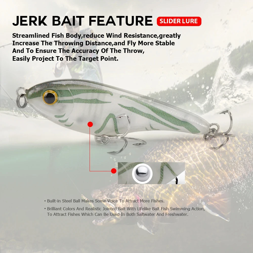 Tsuyoki musky jerkbaits медленно - Фотография_3