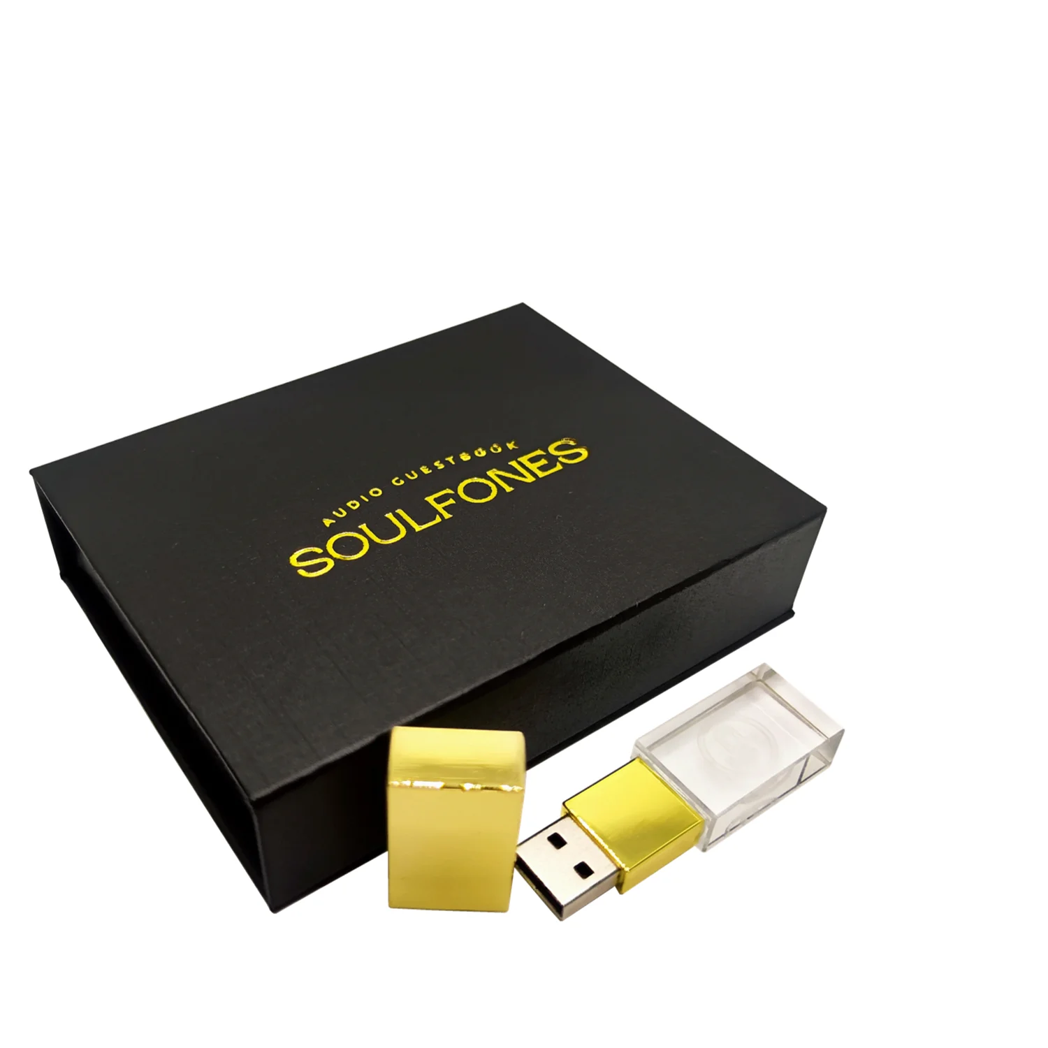 Бесплатный логотип на заказ цветной металлический кристалл usb3 - Фотография_3