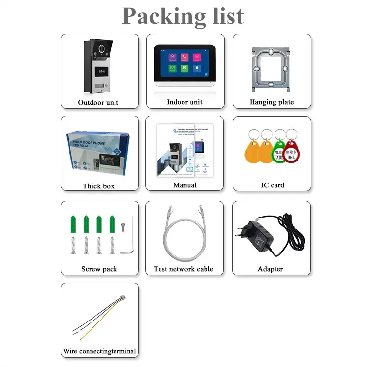 Inteligente 1080p videocitofono - Фотография_4