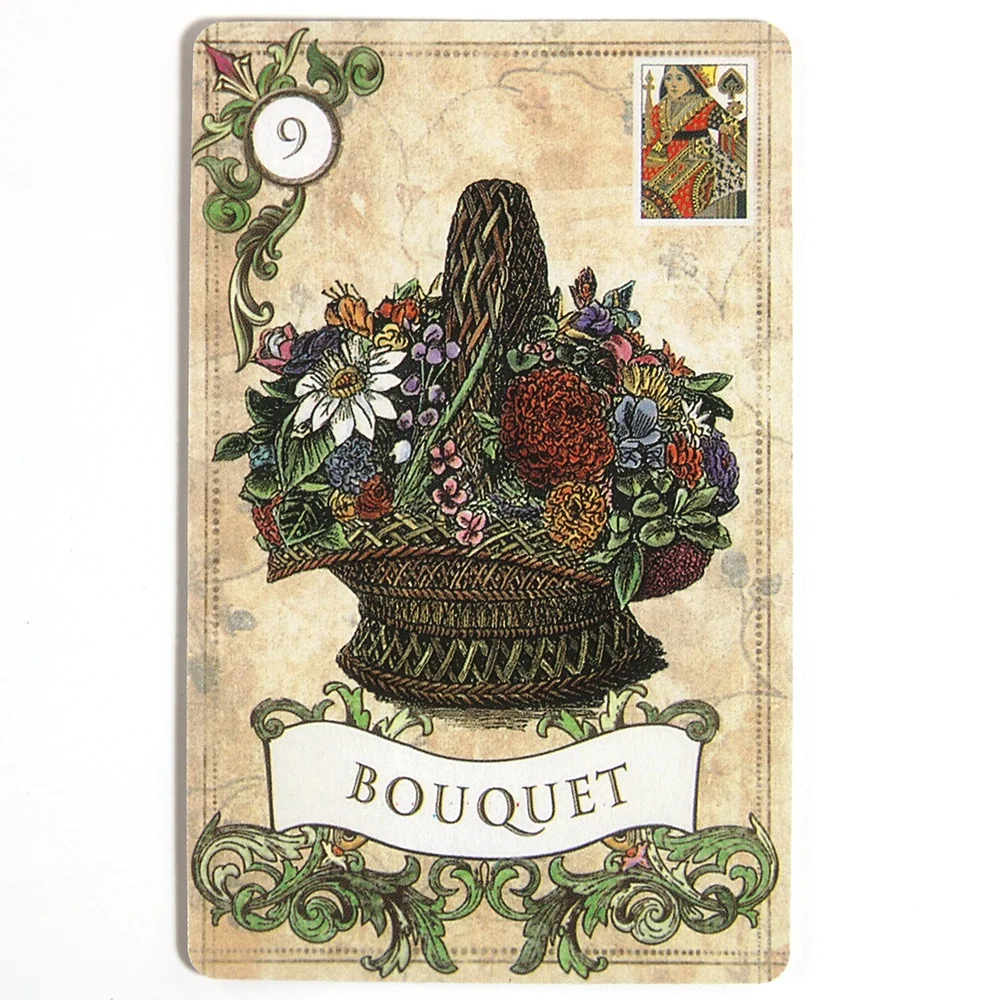 Старый стиль ленорман оракул карты - Фотография_6