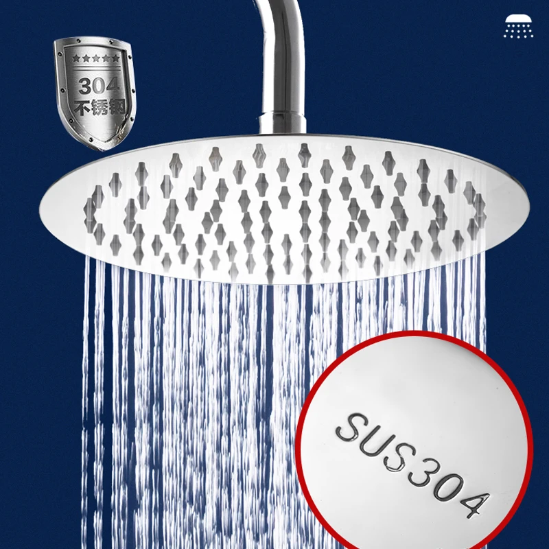 Дюймов круглый квадратный 201/304