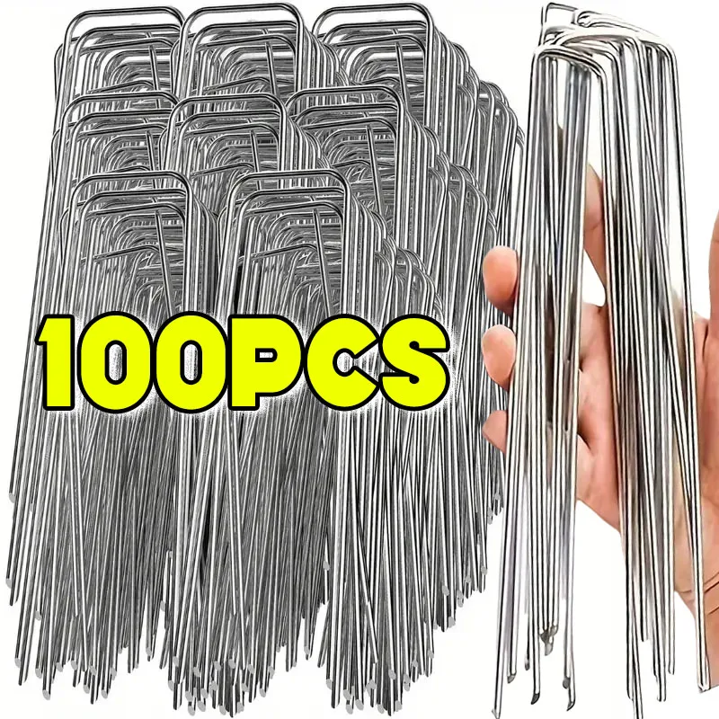 Садовые скобы u-образного типа