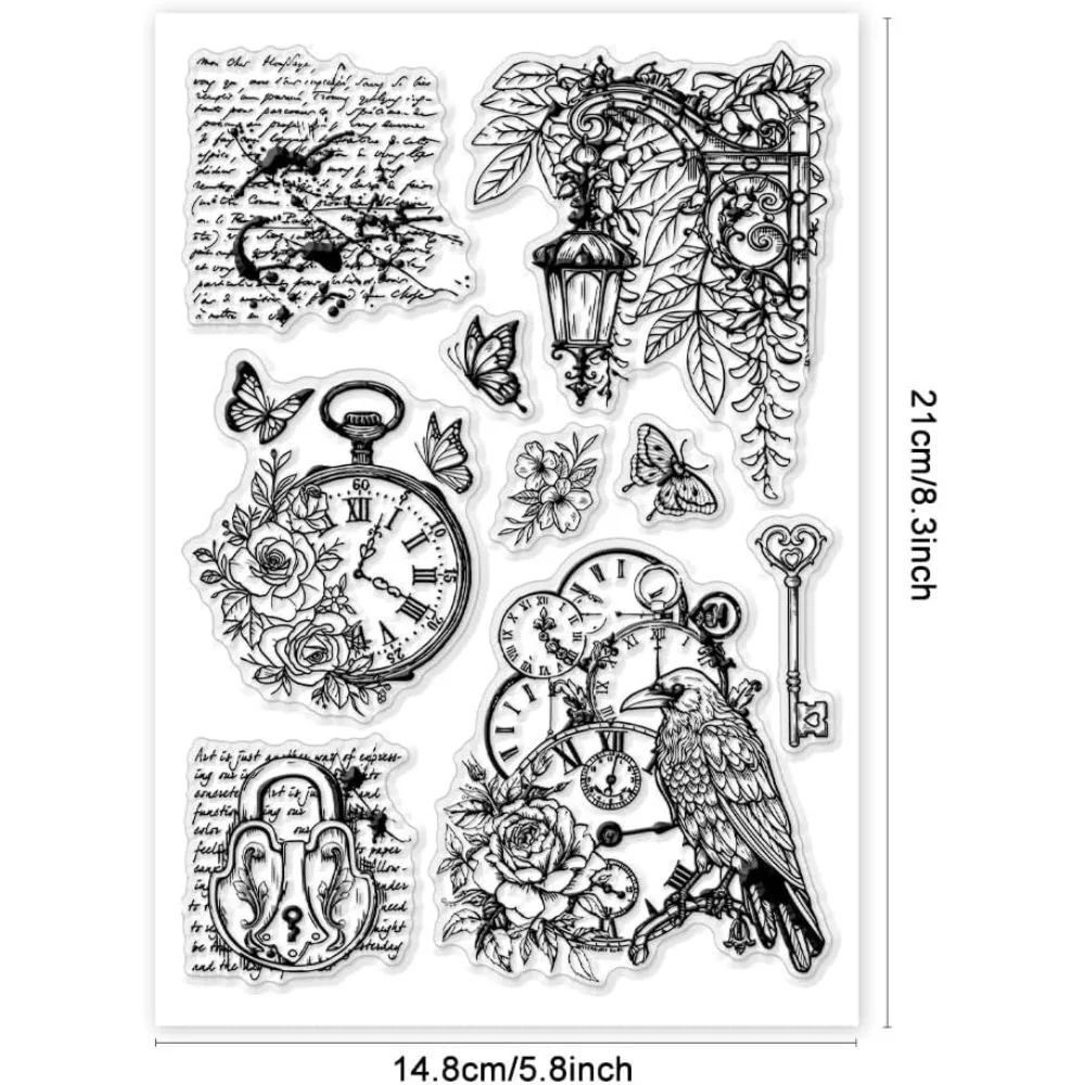 Прозрачный силиконовый штамп в - Фотография_2