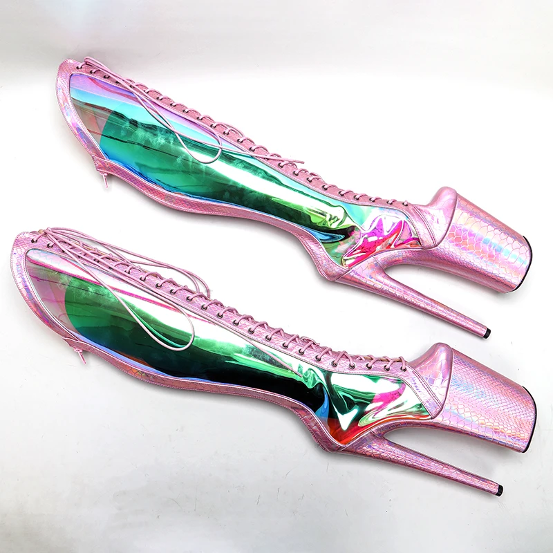 Дюймов, змеиная розовая голографическая - Фотография_3