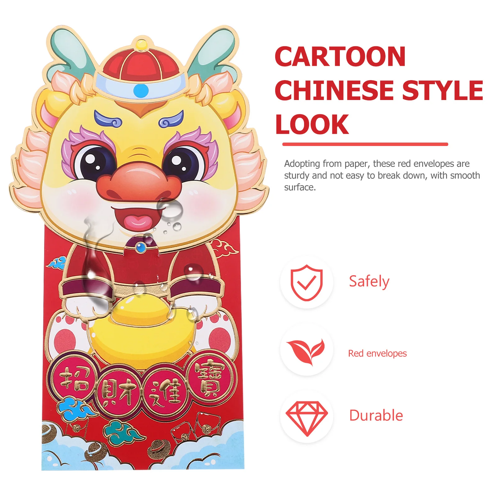 Красные конверты с годом дракона - Фотография_3