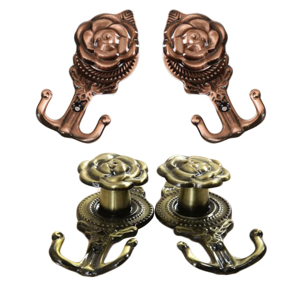 Настенные крючки для штор с вырезом розы - Фотография_2