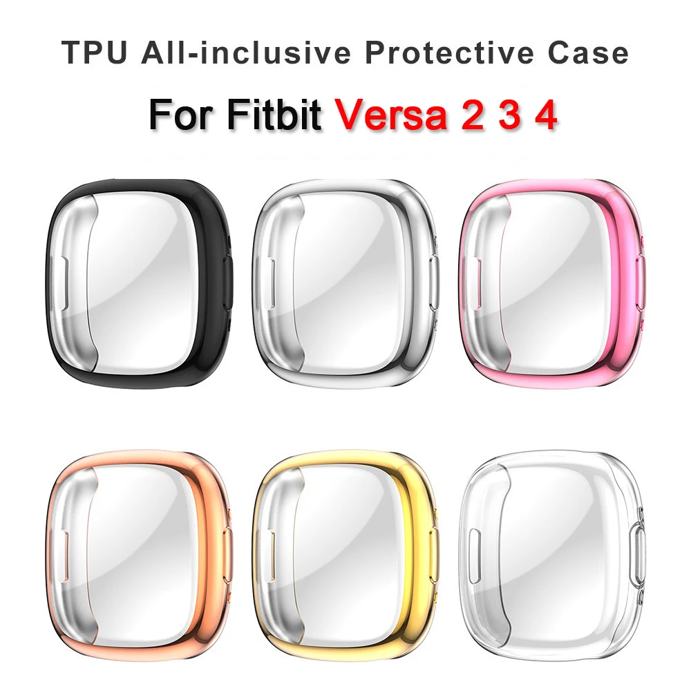 Защитный чехол для экрана для fitbit versa 2/versa 3/versa 4