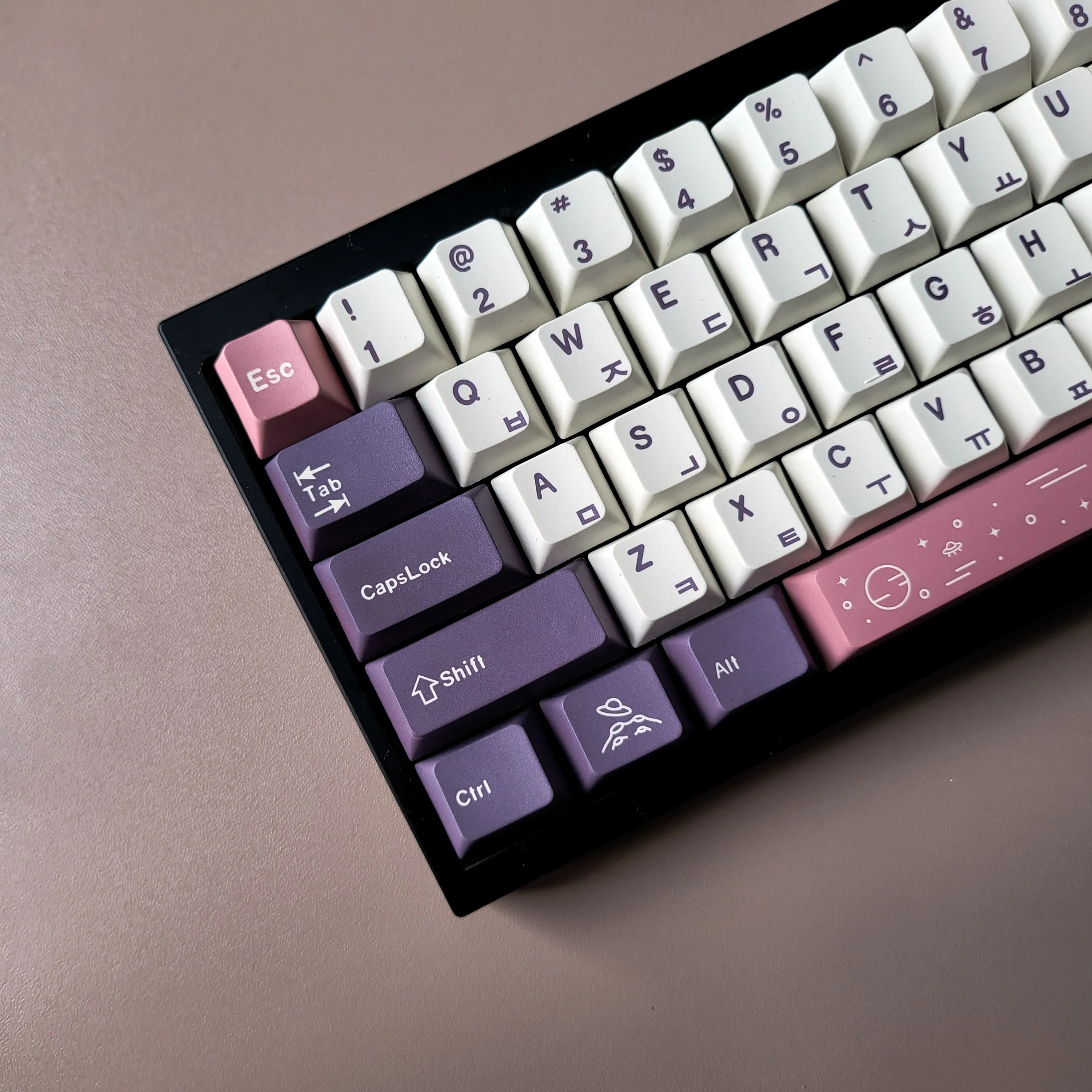 Фиолетовые колпачки для клавиш cherry dye sub - Фотография_3