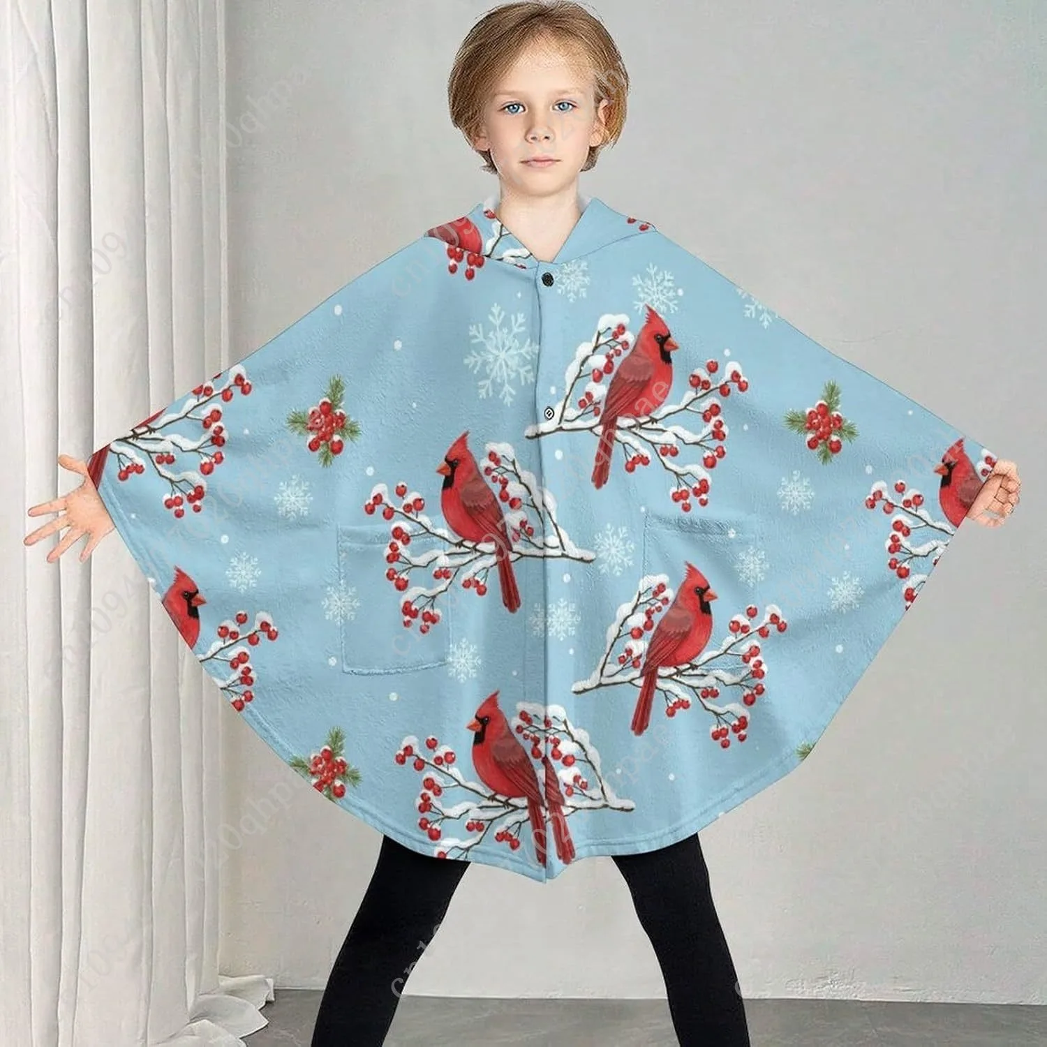 Уютный фланелевой свитер-одеяло - Фотография_2