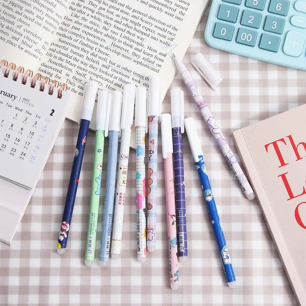 Канцелярские принадлежности kawaii press pen синие мультфильмы 0 - Фотография_5