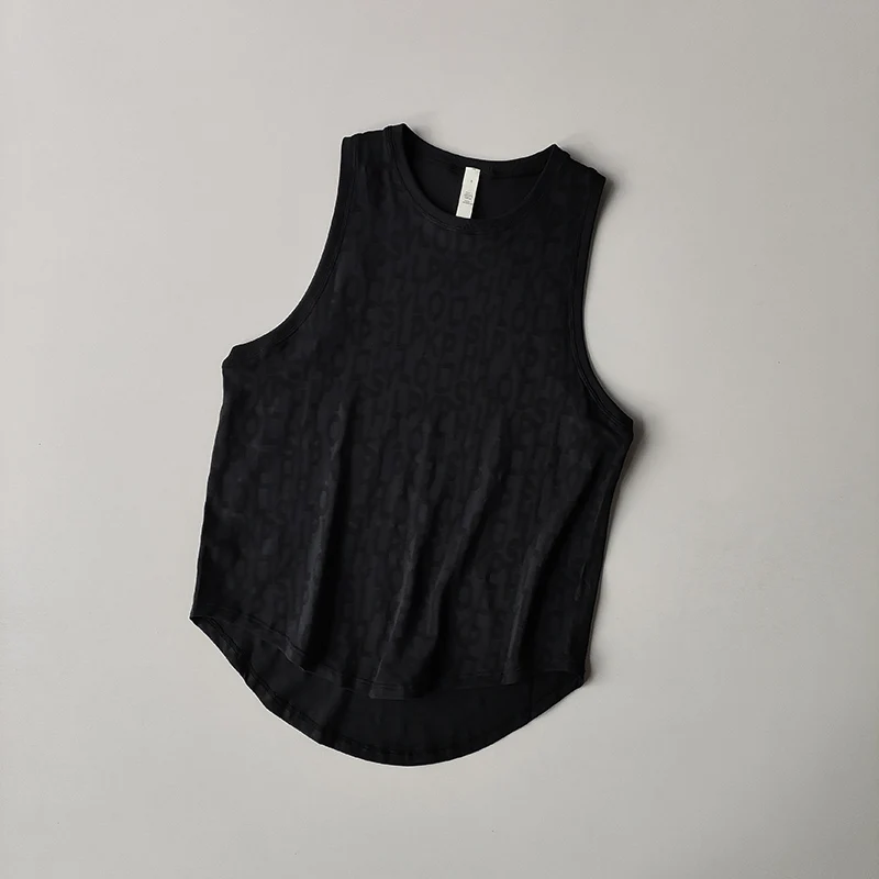 Новая спортивная блузка для пилатеса без рукавов для женщин - Фотография_6