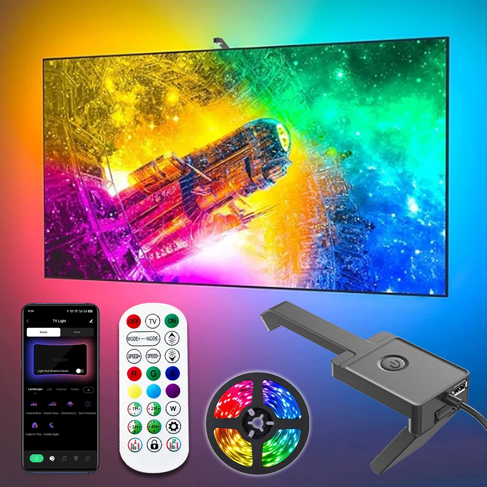Wiscolor  светодиодная подсветка телевизора
