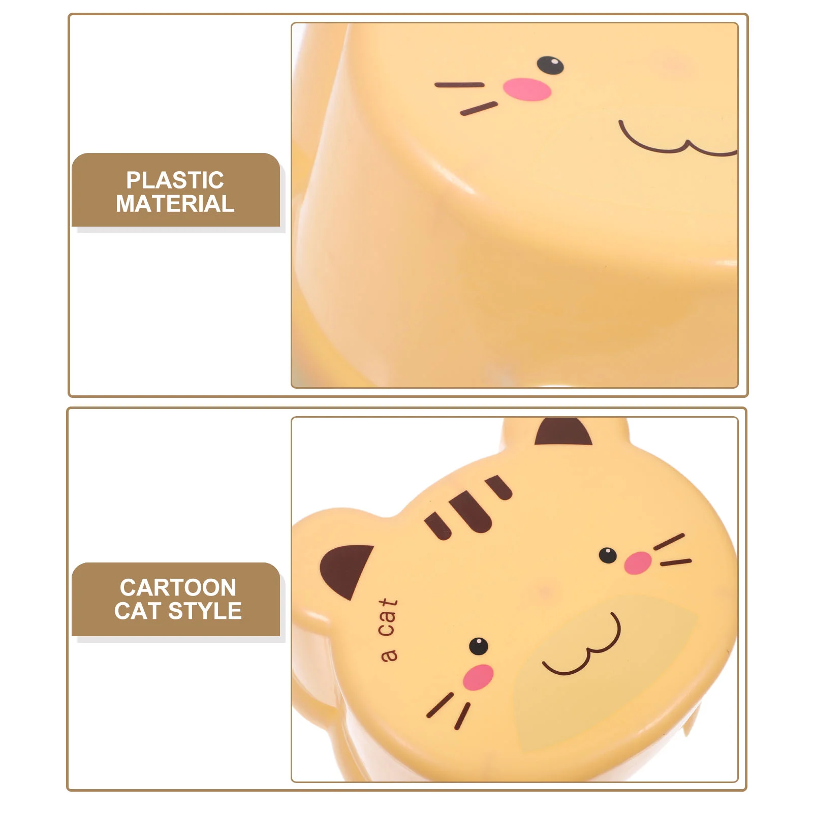 Пластиковый стул с мультипликационным рисунком - Фотография_3