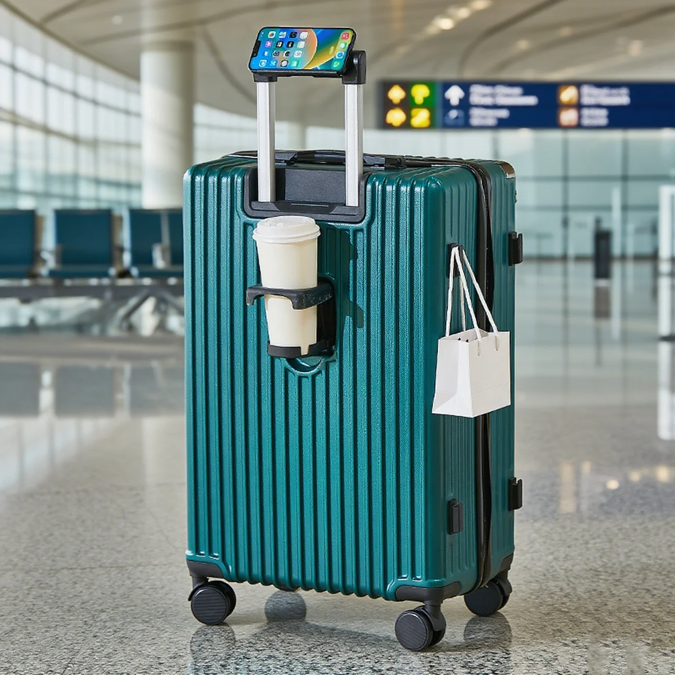 Дорожная сумка большой вместимости среднего размера - Фотография_4