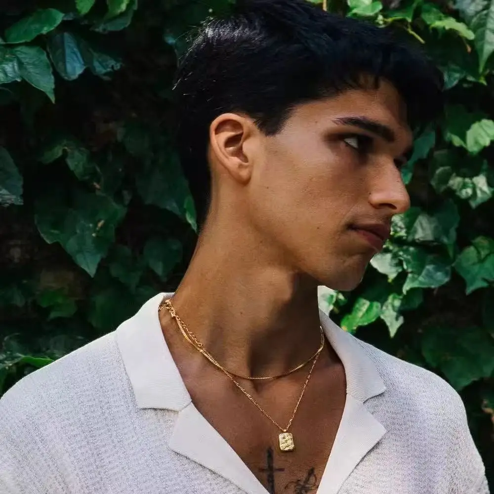 1,2 мм простая цепочка из нержавеющей стали - Фотография_3