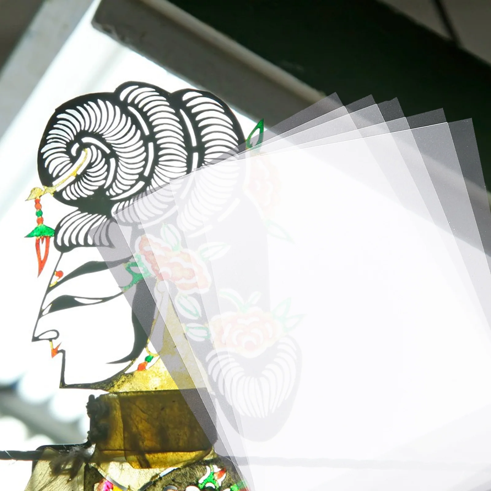 Материал для изготовления теневых кукол