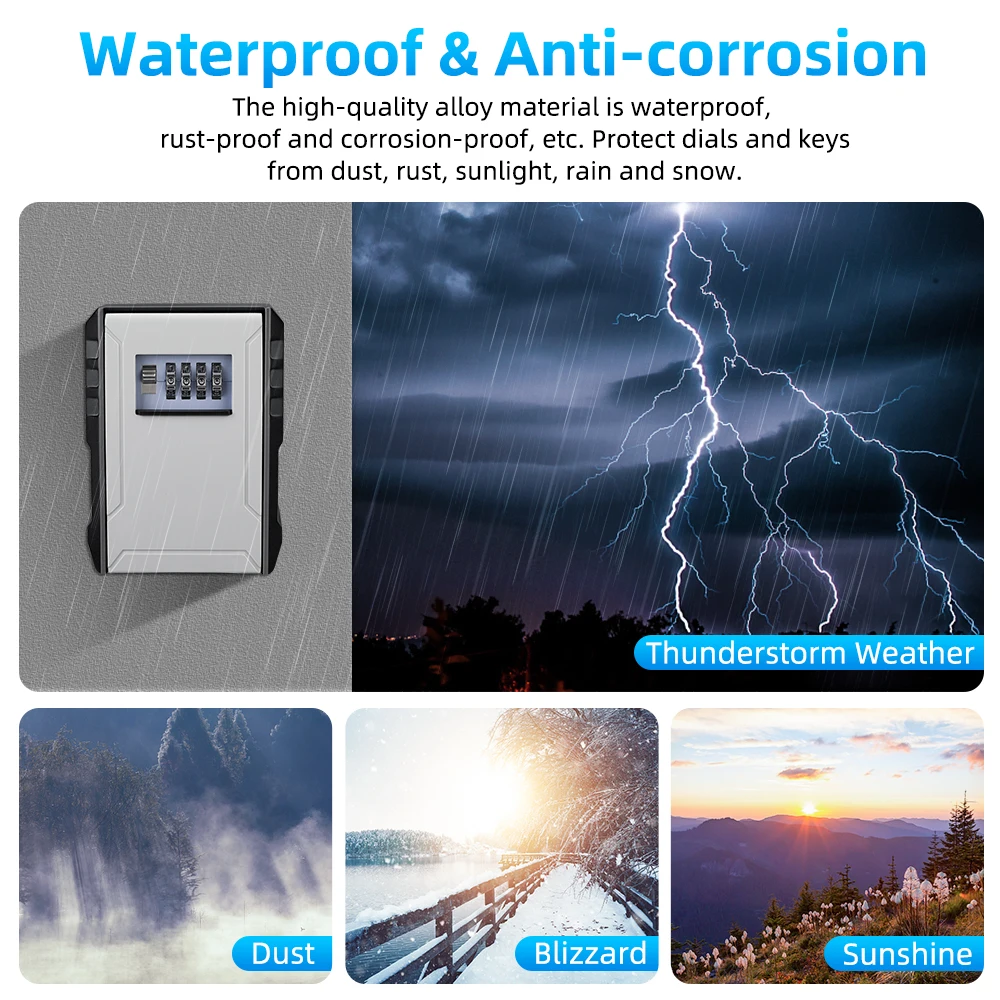 Awapow металлический ящик для ключей с паролем - Фотография_4