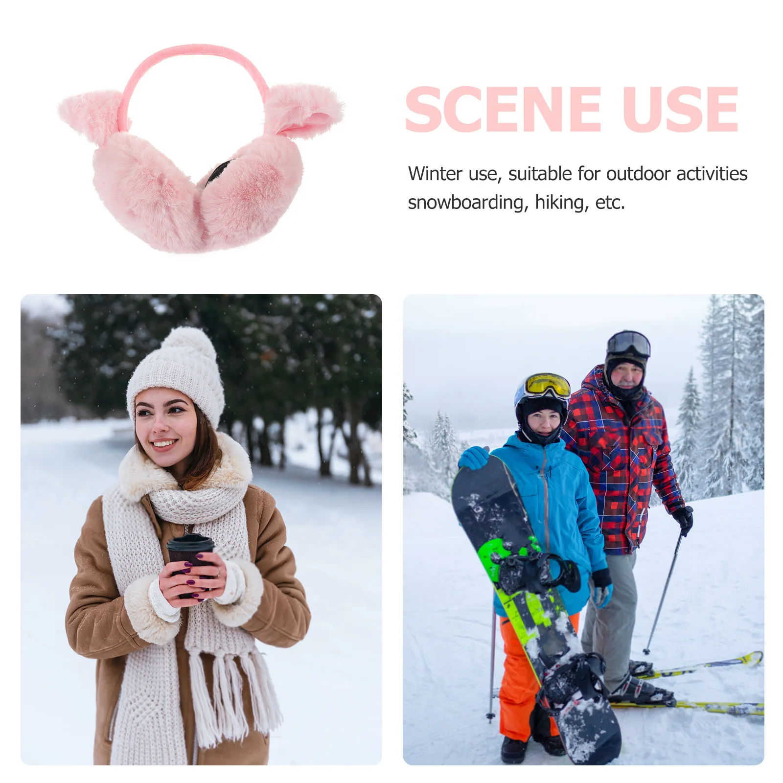 Теплые наушники с кошачьими ушками - Фотография_2