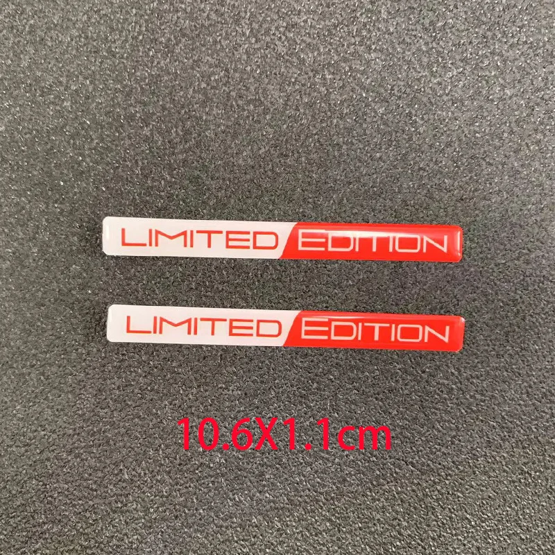 Автомобильные аксессуары 3d алюминиевая эмблема limited edition - Фотография_3