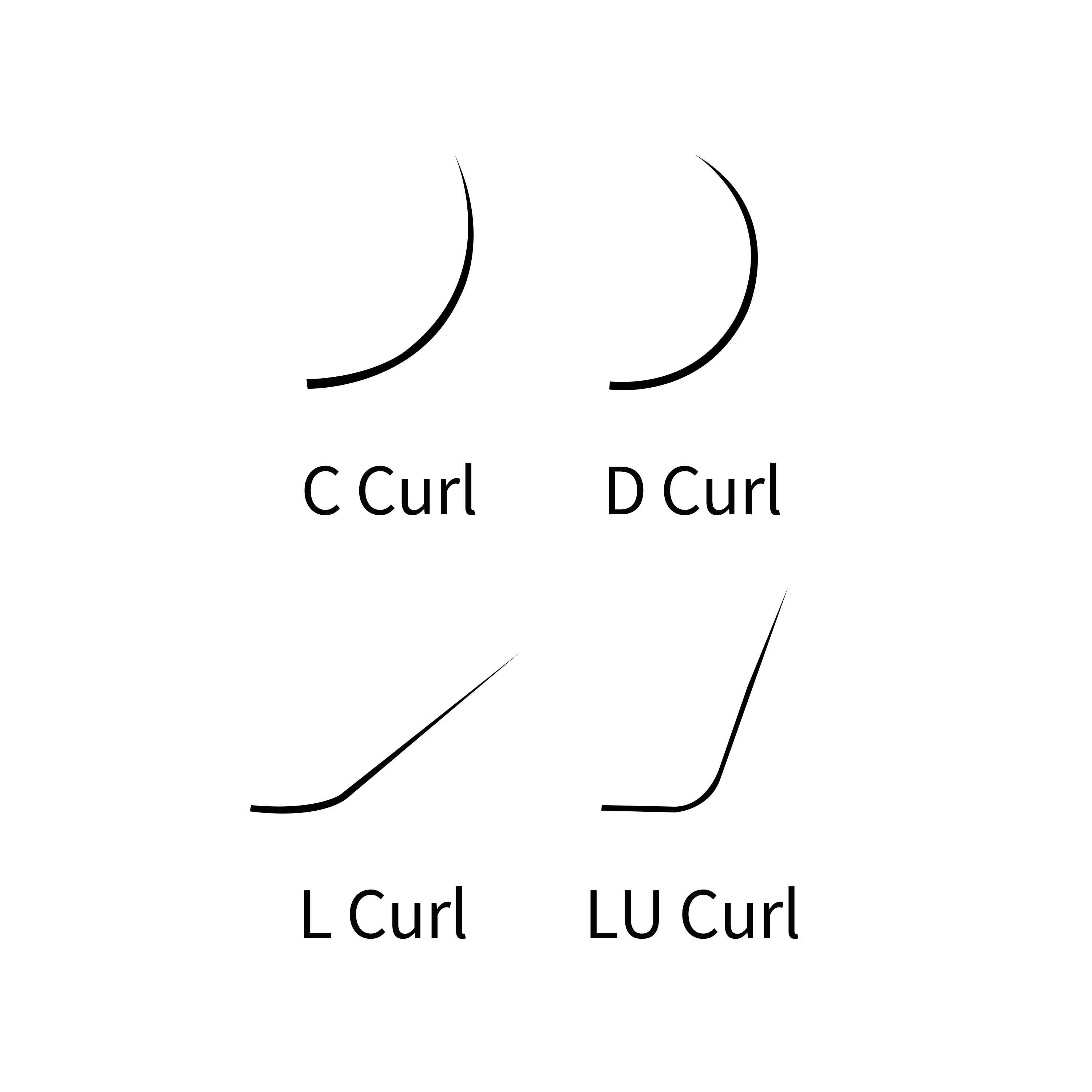 Curl yy 3d 4d 5d w форма наращивание - Фотография_2