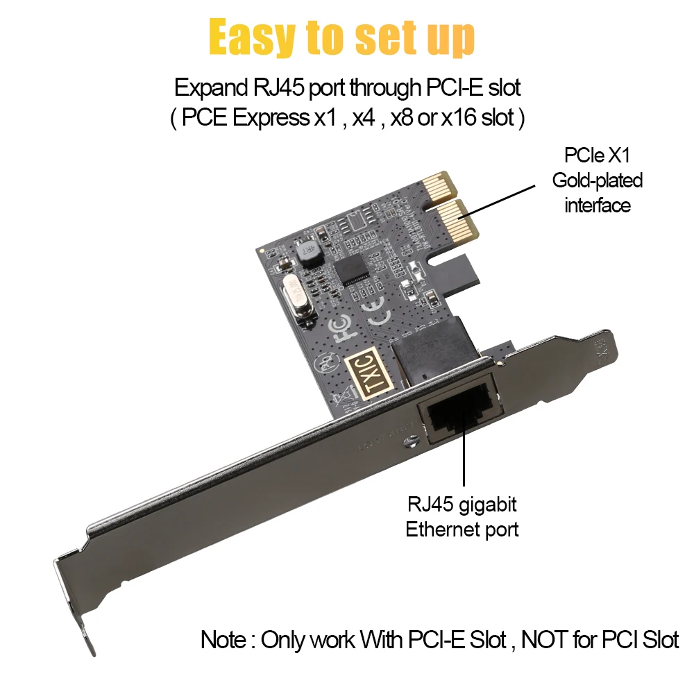 Сетевой адаптер 1000 мбит/с pcie - Фотография_3