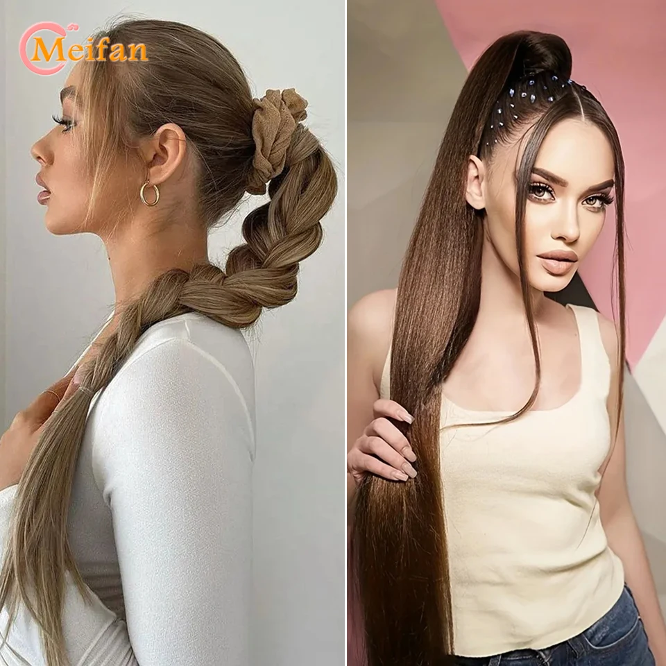 Meifan 18-32 дюймов длинный прямой - Фотография_5