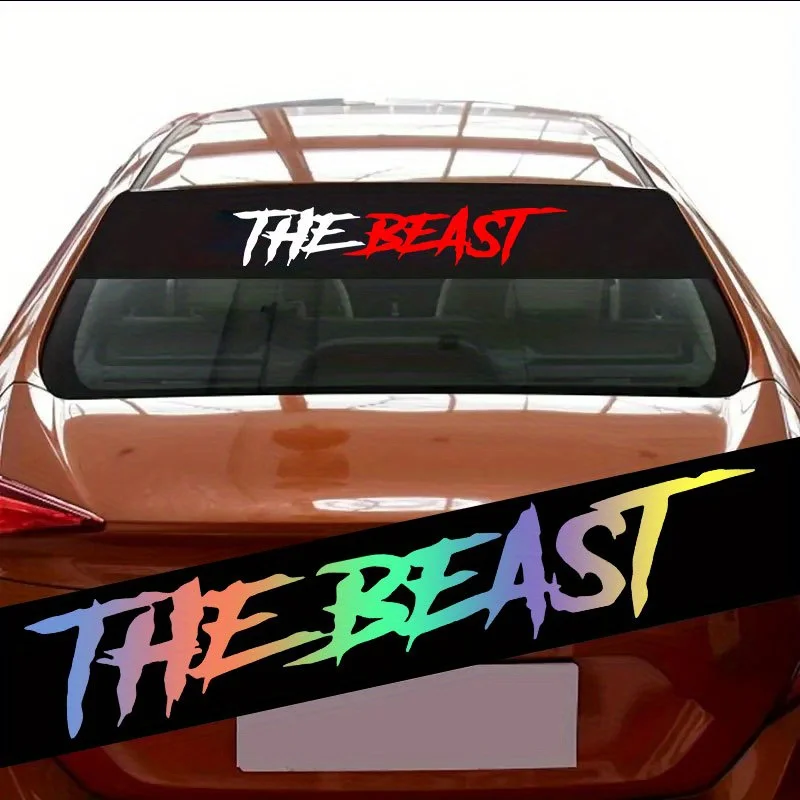 Автомобильные наклейки the beast - Фотография_5