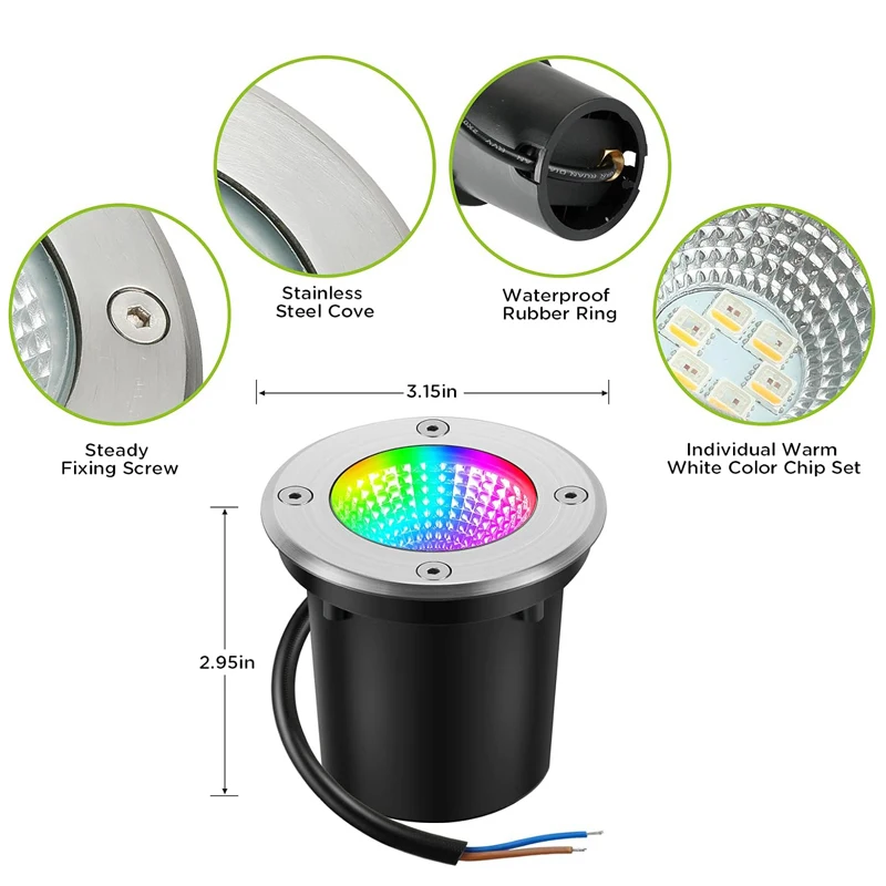 Ландшафтное освещение с низким напряжением для садовой дороги - Фотография_4