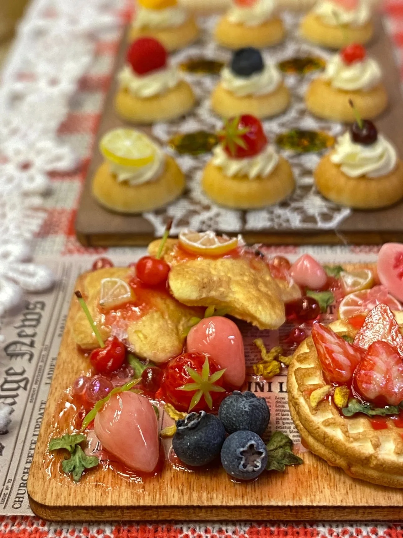 Кукольный домик, миниатюрные цветы, - Фотография_3