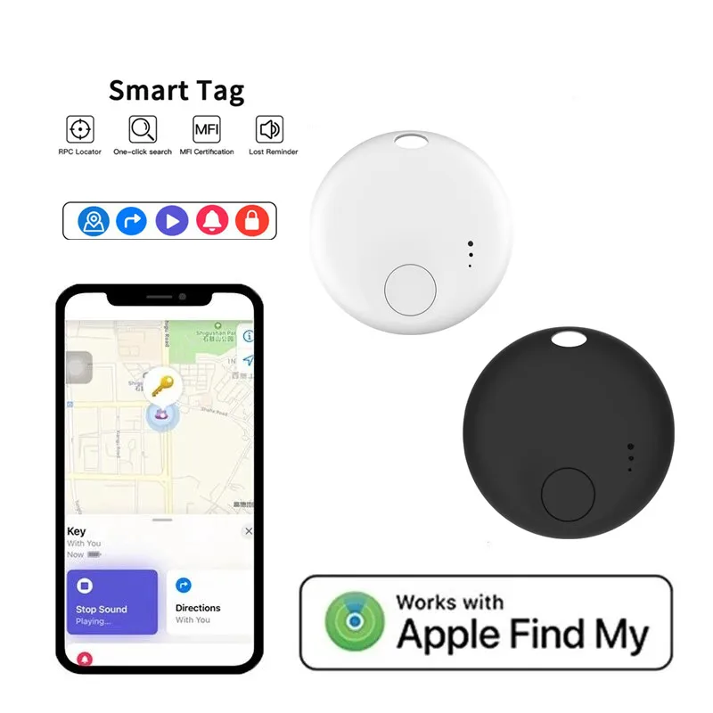 Air tracker smart bluetooth tracker tag работает с ios find my app