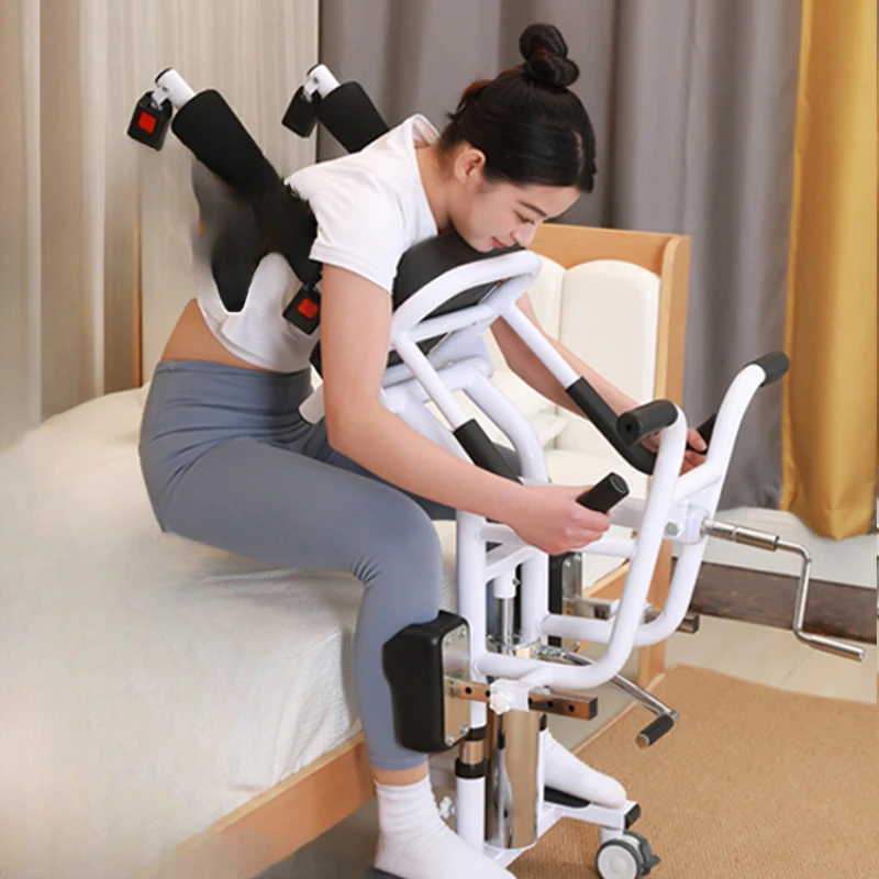 Многофункциональная передающая машина помогает вставать