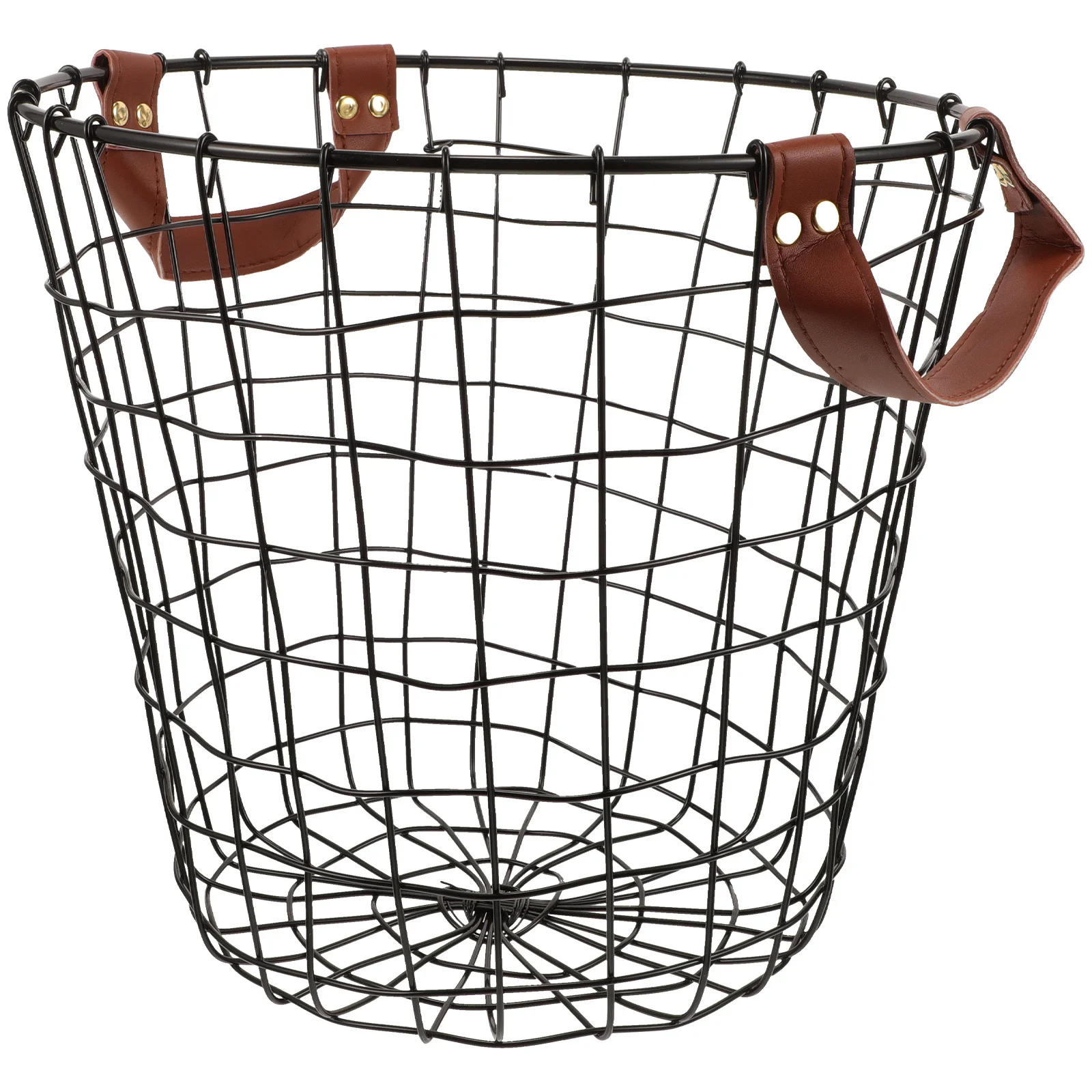 Круглая проволочная корзина - Фотография_6