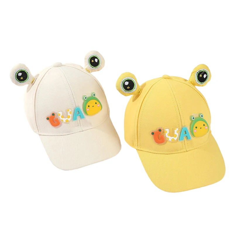 Цельный солнцезащитный козырек с ушками для мальчиков и девочек - Фотография_4