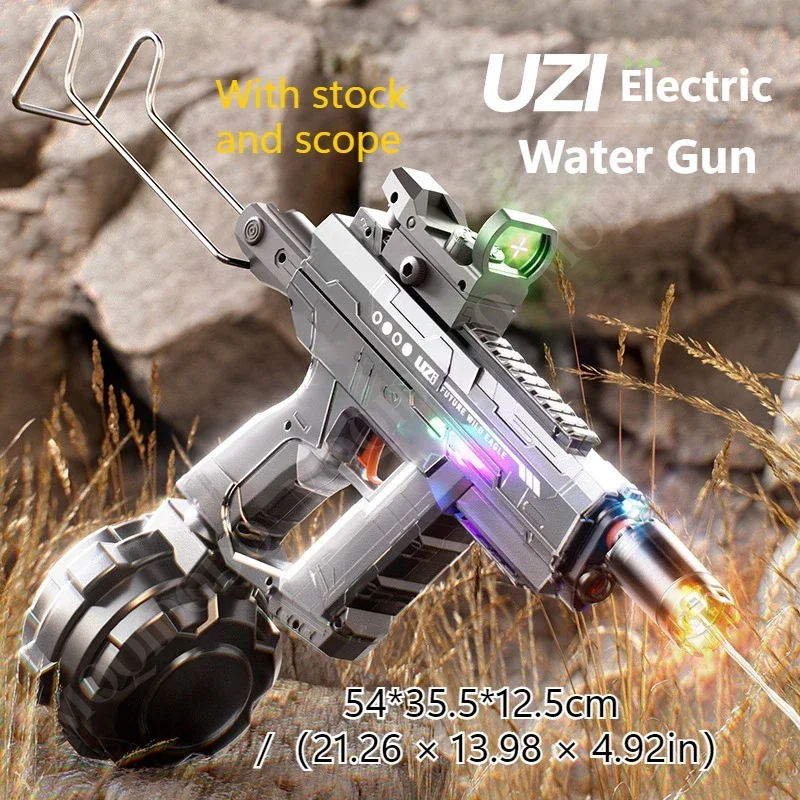 Электрический быстрый огненный пистолет uzi - Фотография_5