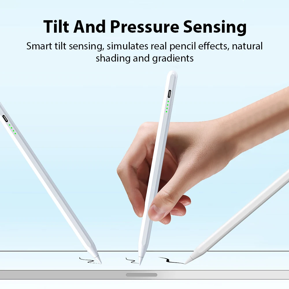 Стилус для apple pencil для ipad a16 air 11 5 4 pro 11th 13 12 - Фотография_4