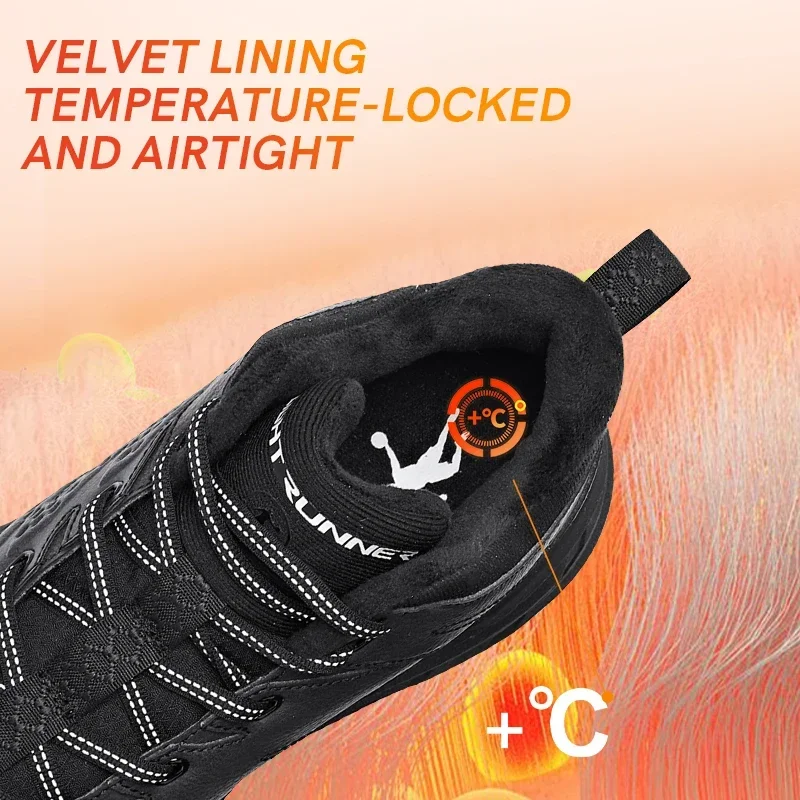 Qiaodan бархатные высокие спортивные туфли для мужчин 2024 - Фотография_2