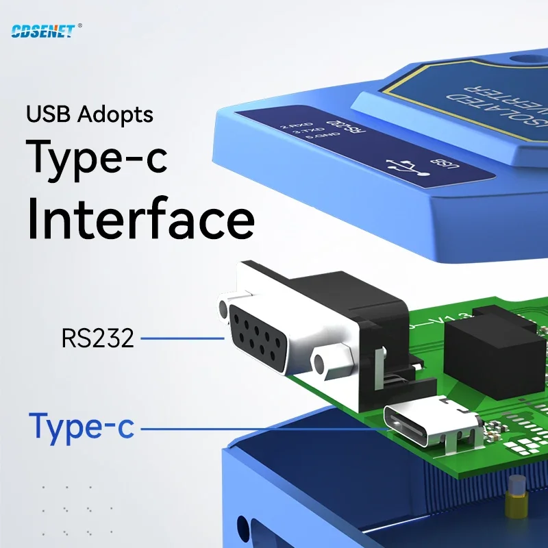 Usb к rs485 rs422 rs232 ttl промышленный - Фотография_4