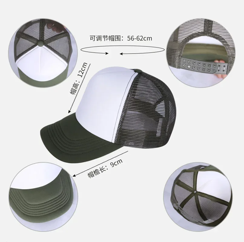Унисекс регулируемая шляпа snapback - Фотография_6